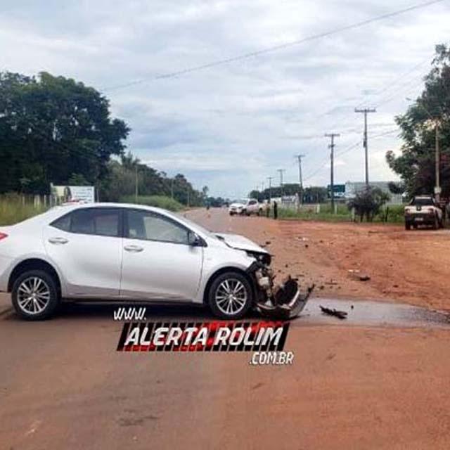 Grave acidente envolvendo S10 e Corola na RO-010